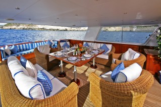 BLUE ATTRACTION -  Aft Deck